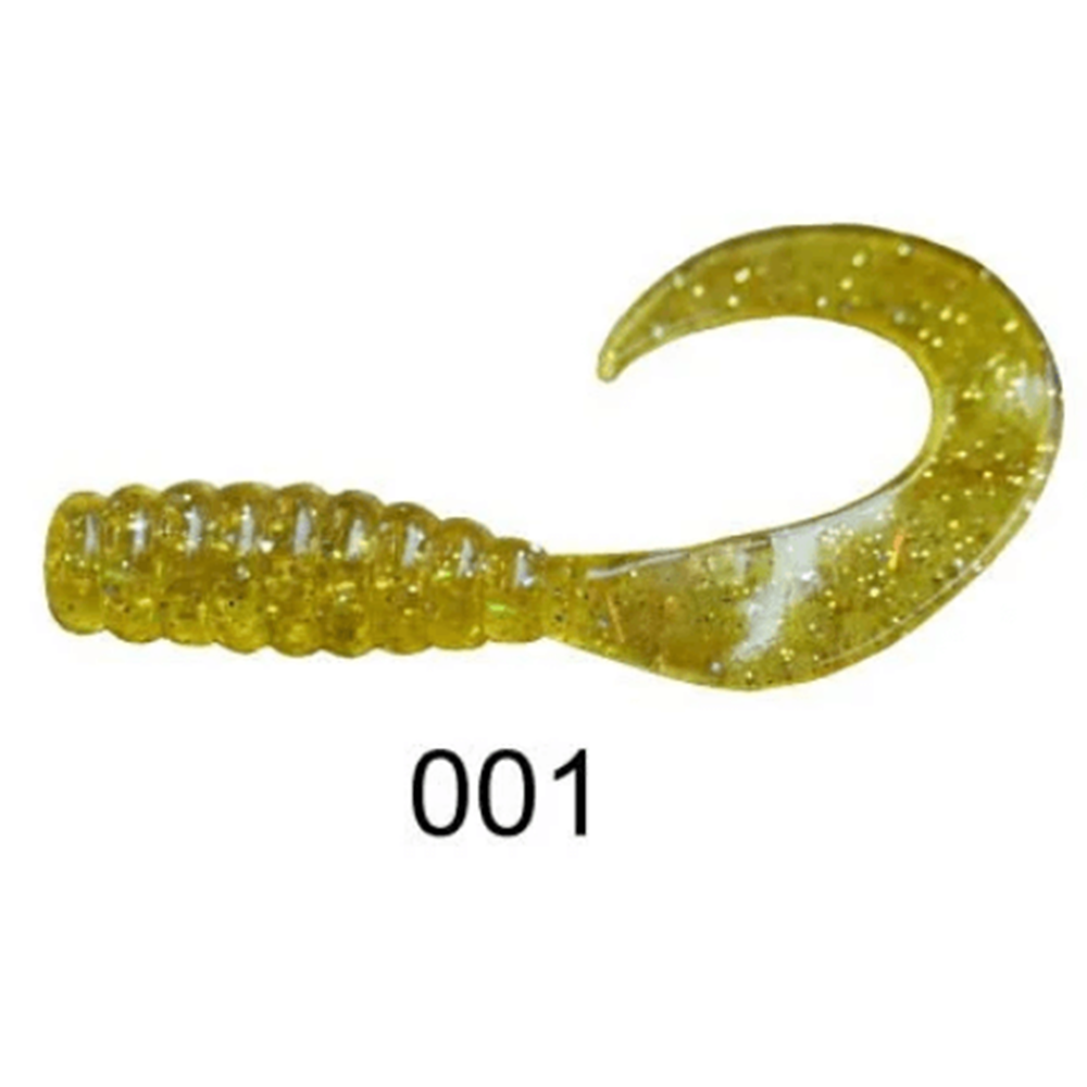 River Twister Tail 6 cm 10pcs Silikon Yem - 1