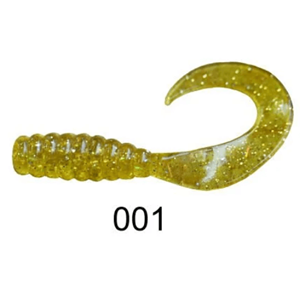 River Twister Tail 6 cm 10pcs Silikon Yem - 1