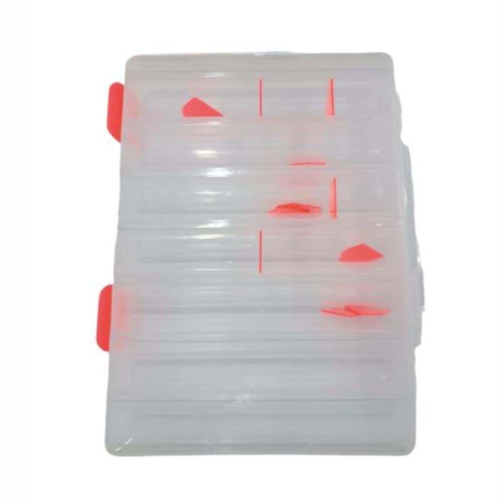 Albastar Çift Taraflı 27cm Maket Balık Kutusu - Turuncu