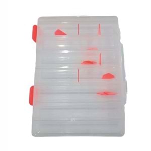 Albastar Çift Taraflı 27cm Maket Balık Kutusu - Turuncu