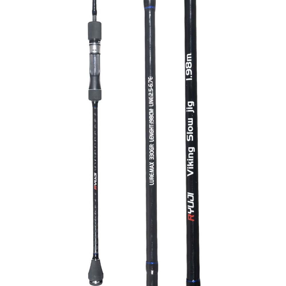 Ryuji Viking Fuji Sp 1.98m Max 330gr 2p Slow Jig Kamış