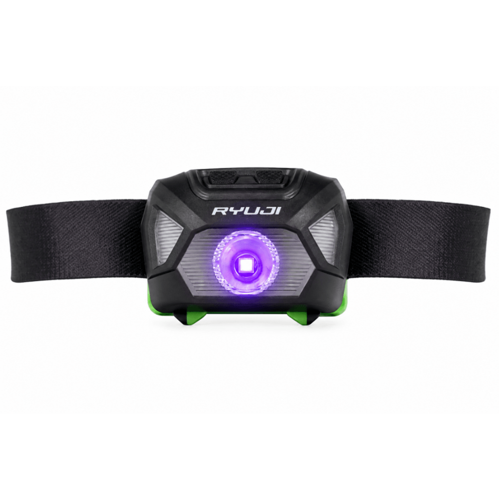 Ryuji 100 Lümen Beyaz ve UV Işıklı Kafa Lambası