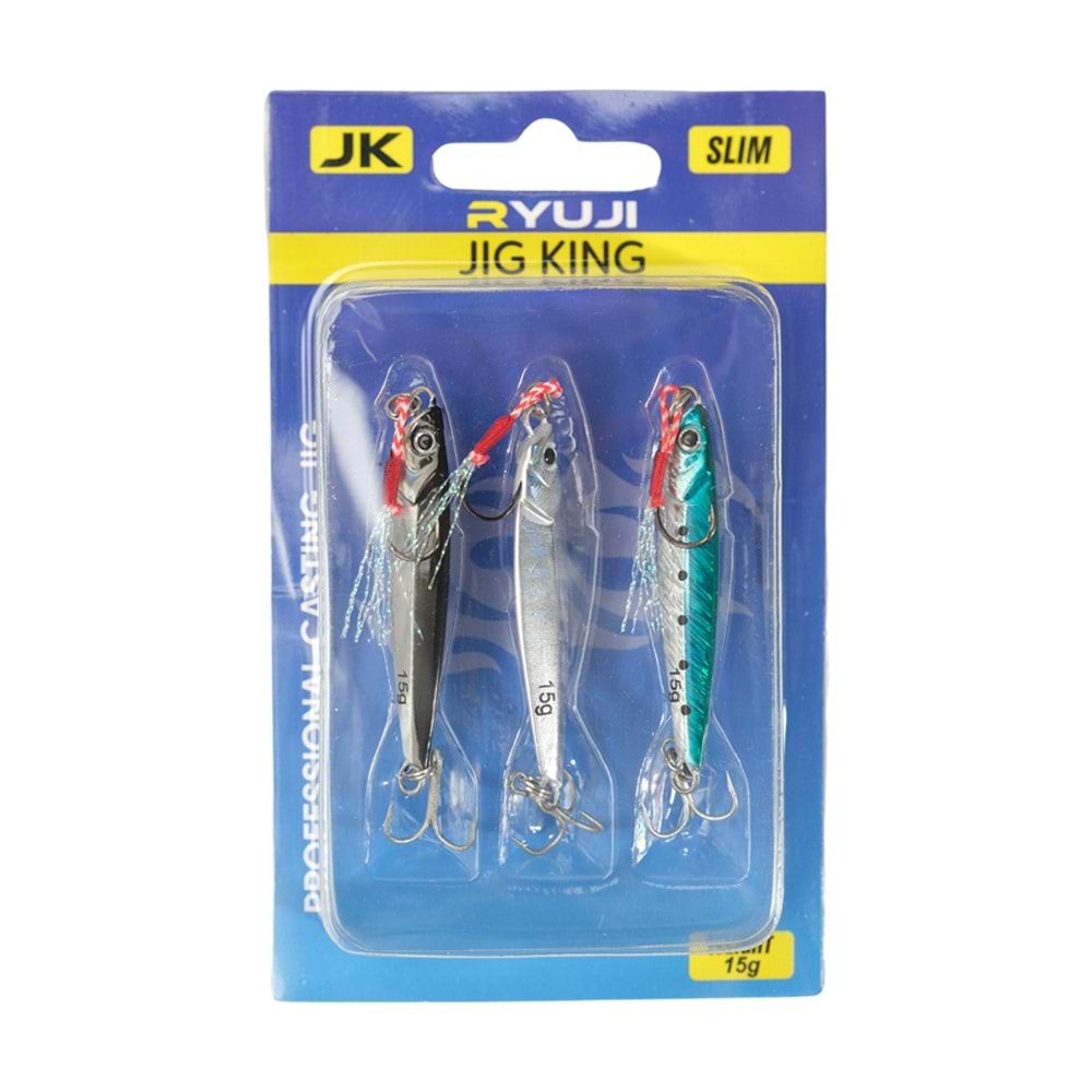 Ryuji King Jig yem 10gr (3 Adet) - REAL MIX