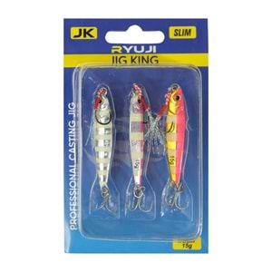 Ryuji King Jig yem 10gr (3 Adet) - ZEBRA MIX