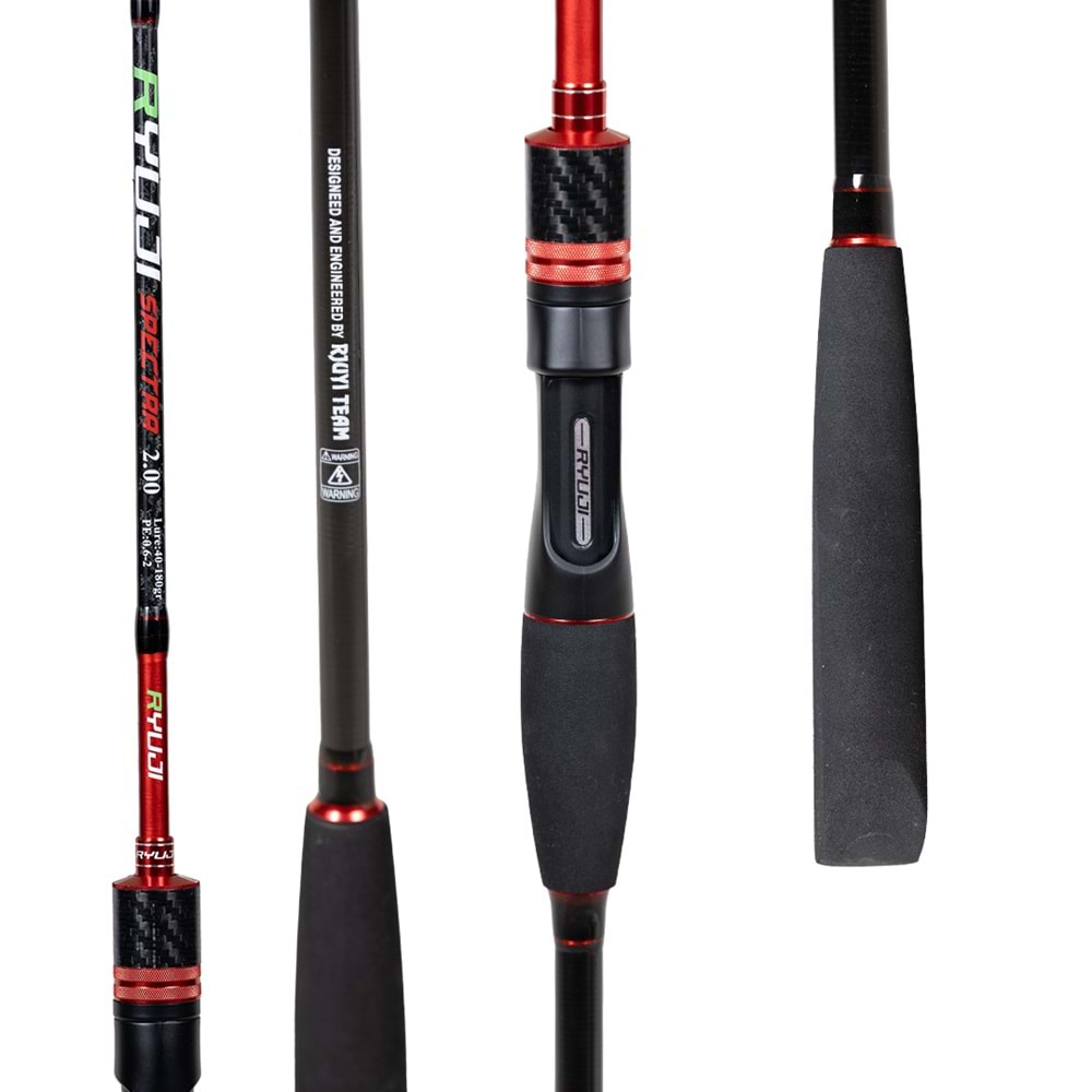 Ryuji Spectra SP 2.00m 40-180gr 2P Bot Kamışı
