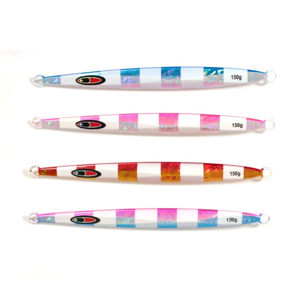 Seabor Sprint 150gr Jig Yem - RED GOLD ZEBRA 8061