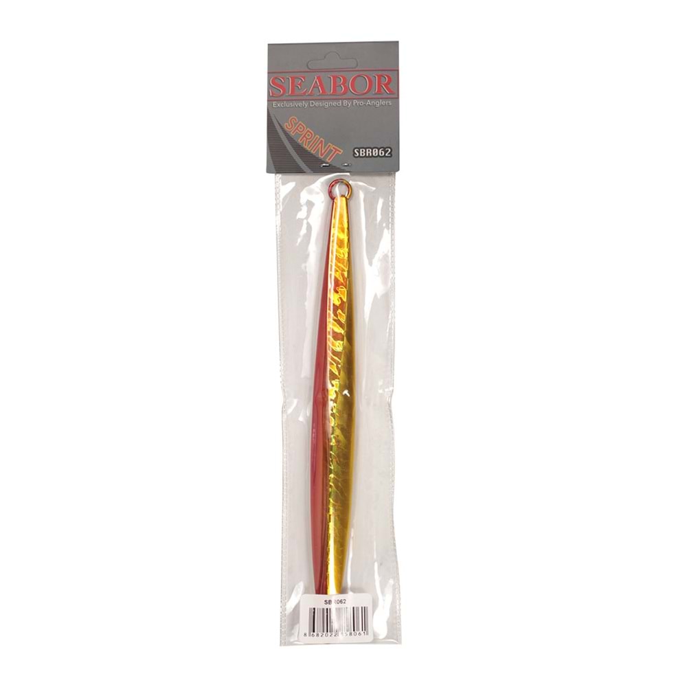 Seabor Sprint 150gr Jig Yem - RED GOLD ZEBRA 8061