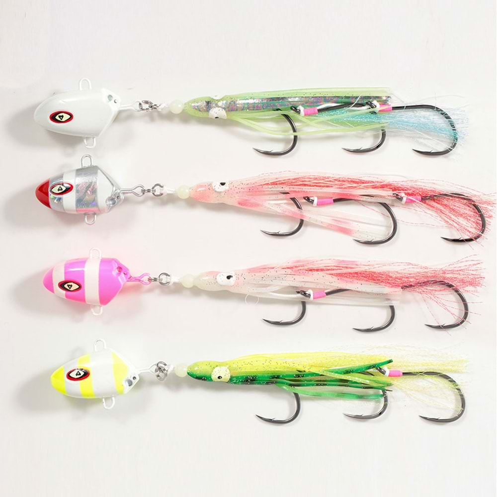 Seabor Octo 200gr Jig Yem - RED HEAD 7859