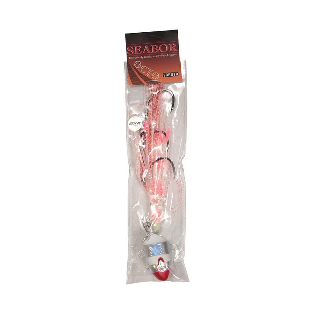 Seabor Octo 200gr Jig Yem - RED HEAD 7859