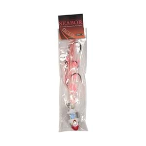 Seabor Octo 200gr Jig Yem - RED HEAD 7859