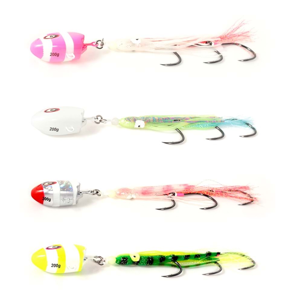 Seabor Octo 200gr Jig Yem - YELLOW 7866