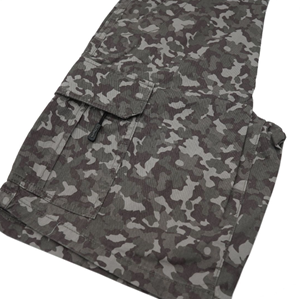 Shimano Cargo Shorts Grey Camo - M