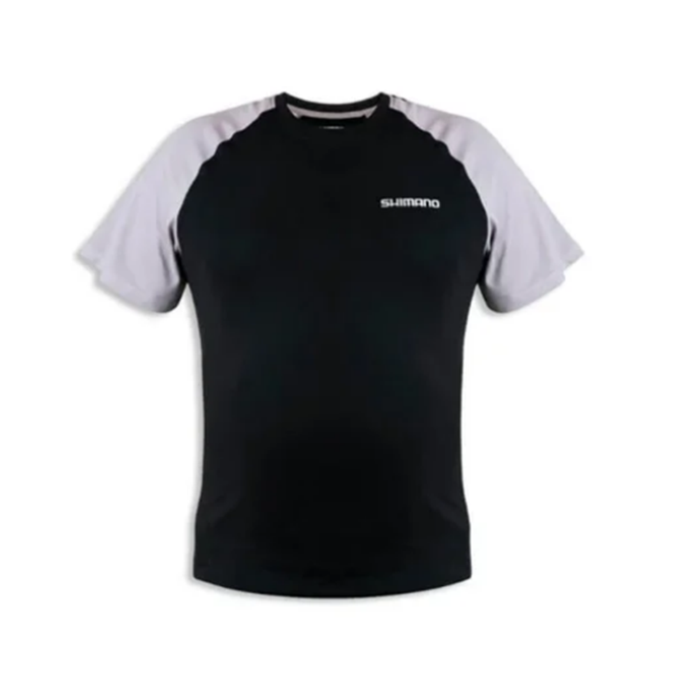 SHIMANO Short Sleeve T-Shirt Black - XXL