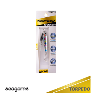Seagame Torpedo Coast 20G Jig Yem - 291 MAGIC RAINBOW