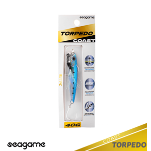 Seagame Torpedo Coast 40G Jig Yem - 280 SARDINE