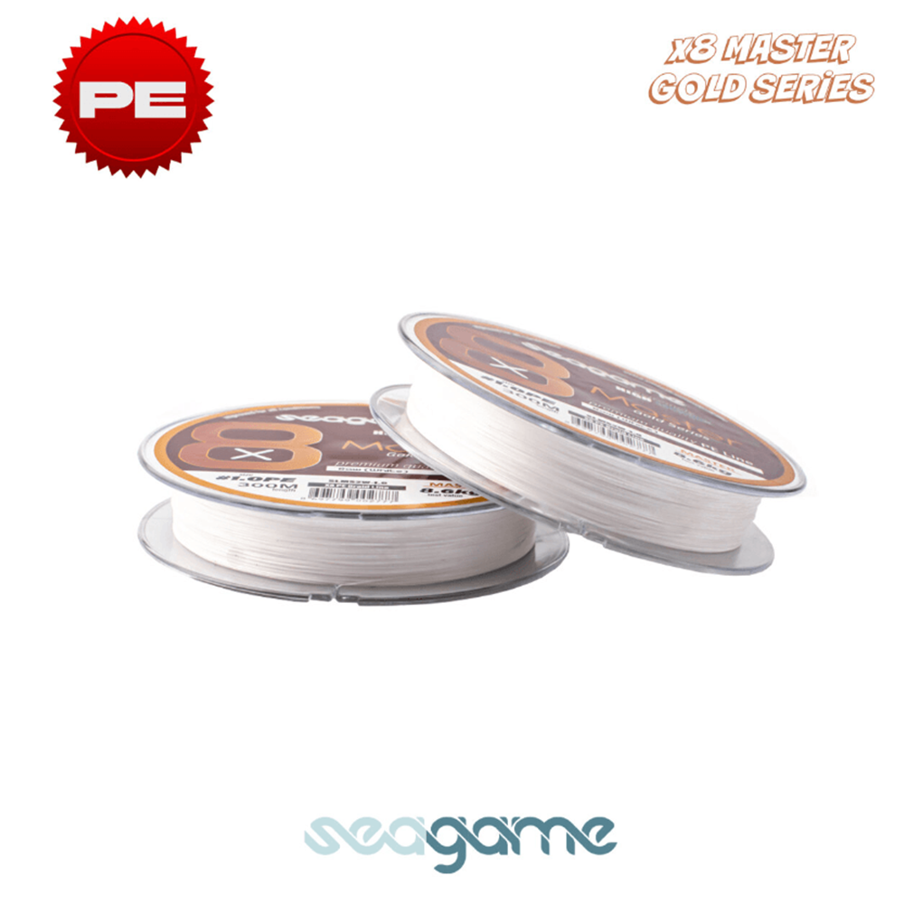 Seagame Master 8x 300m White İp Misina - 0.6PE 0.12MM