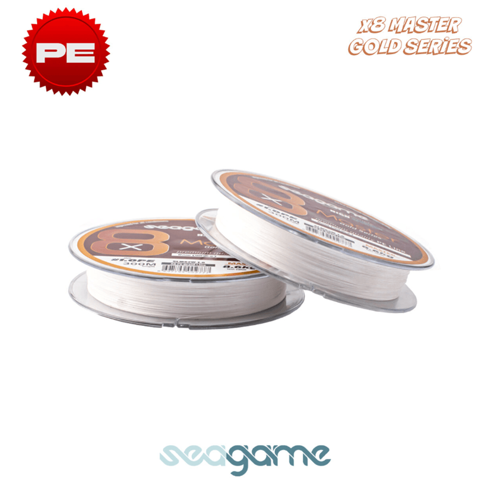 Seagame Master 8x 300m White İp Misina - 0.8PE 0.14MM