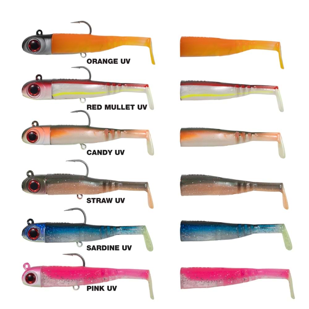 Seabor Lily Shad 100gr 2+1 Silikon Yem