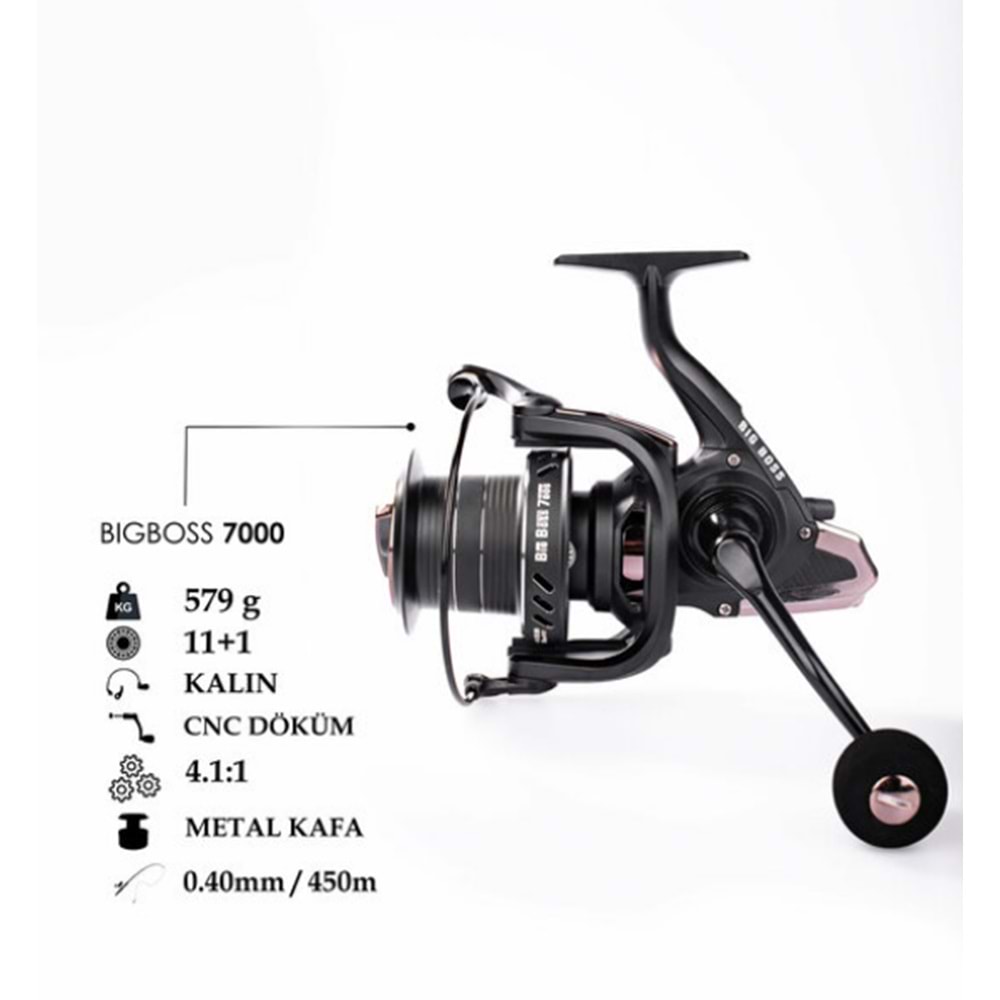 Seagame Big Boss FD-127000 Metal Kafa 11+1 SS Rulman