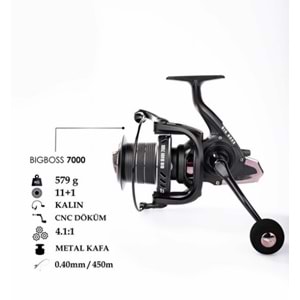 Seagame Big Boss FD-127000 Metal Kafa 11+1 SS Rulman
