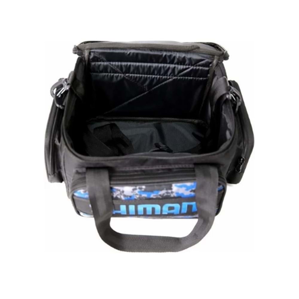 Shimano Baskılı Helper Bag Balıkçı Çantası - Blue Camo