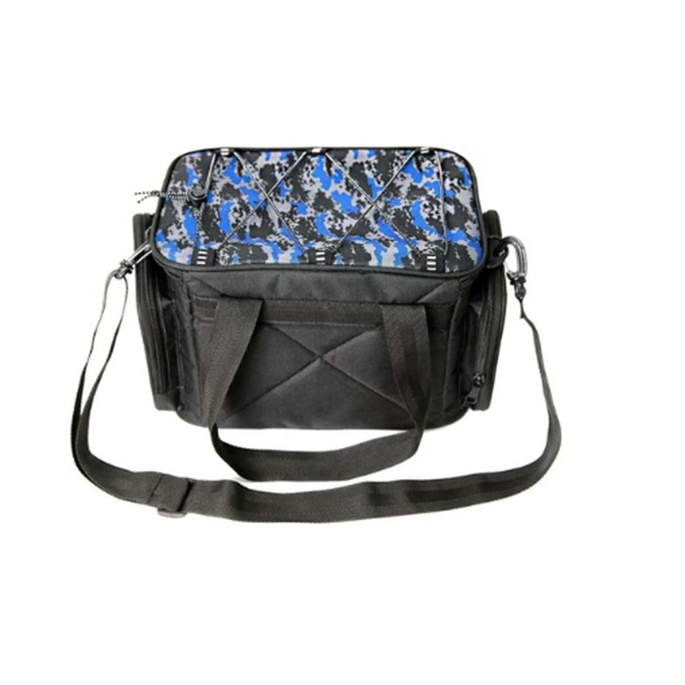 Shimano Baskılı Helper Bag Balıkçı Çantası - Blue Camo