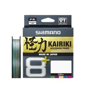 Shimano Kairiki 8+ 300m Multi Color Misina