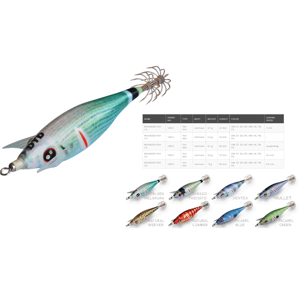 Dtd Wounded Fish Bukva 1.5 Kalamar Zokası