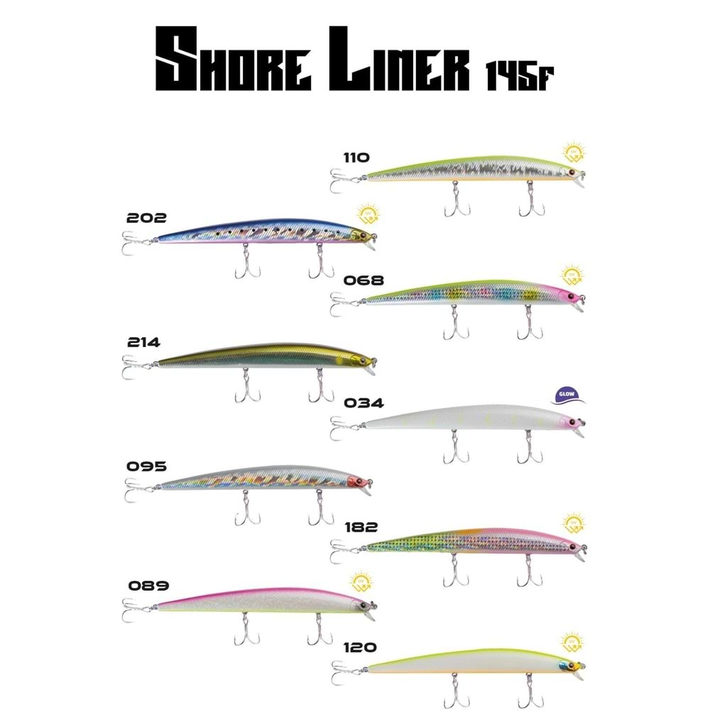 Fujin Shore Liner 145mm 20gr Floating Maket Balık