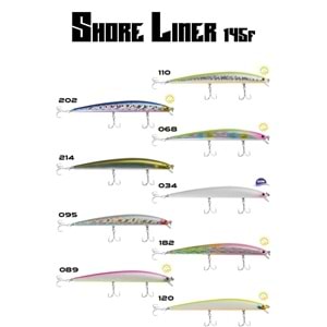 Fujin Shore Liner 145mm 20gr Floating Maket Balık