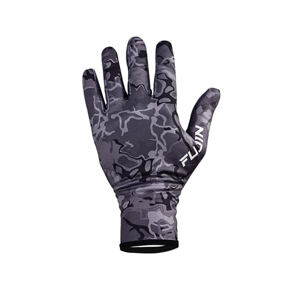 Fujin Pro Angler Winter Gloves Black Camo - L\XL