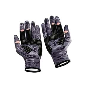 Fujin Pro Angler Winter Gloves Black Camo - L\XL