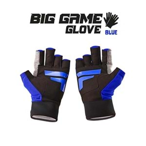 Fujin Pro Angler S24 Big Game Gloves Blue Eldiven - M/L