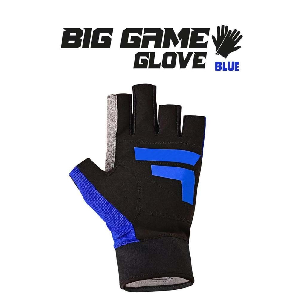 Fujin Pro Angler S24 Big Game Gloves Blue Eldiven - M/L