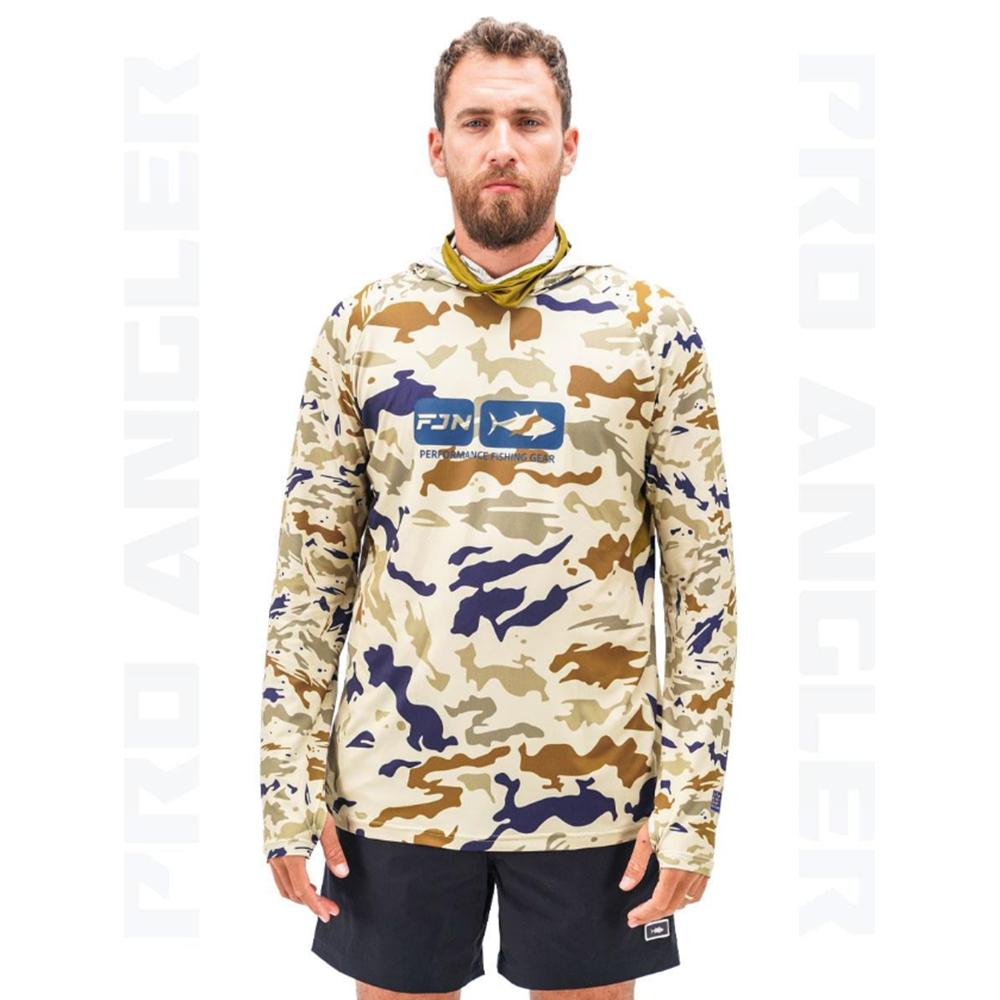 Fujin Pro Angler S24 Buff&Hoodie Natural Camo - 4XL
