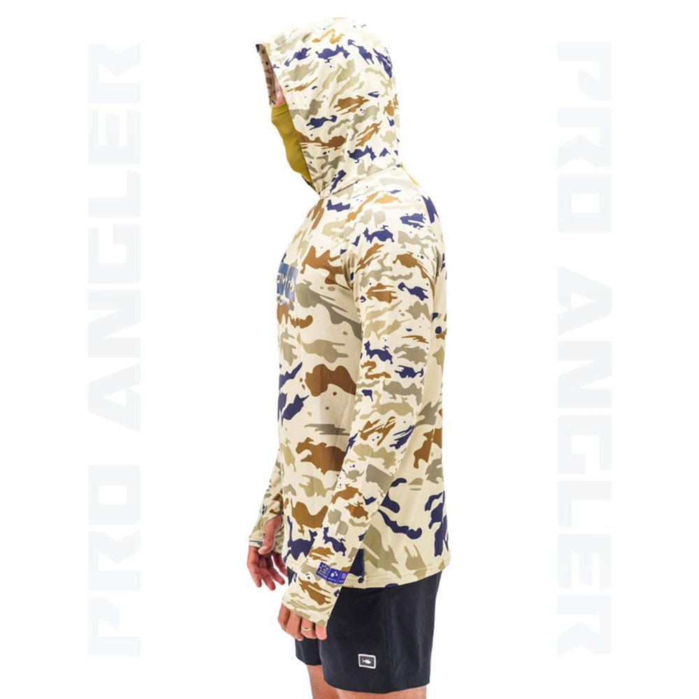 Fujin Pro Angler S24 Buff&Hoodie Natural Camo - 4XL