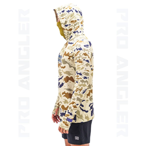Fujin Pro Angler S24 Buff&Hoodie Natural Camo - 4XL