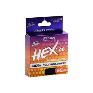 Fujin Hex %100 FC Leader 50mt Misina - 0.28MM
