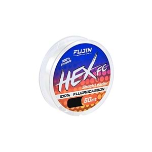 Fujin Hex %100 FC Leader 50mt Misina - 0.28MM