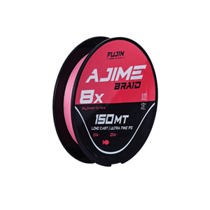 Fujin Ajime Braid 8x 150mt Pink İp - 0.2PE 0.08MM