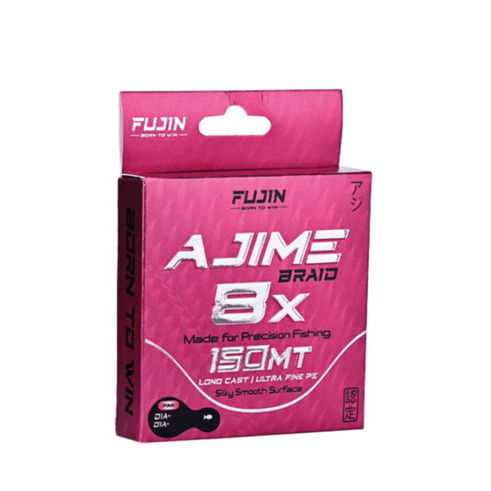 Fujin Ajime Braid 8x 150mt Pink İp - 0.4PE 0.10MM