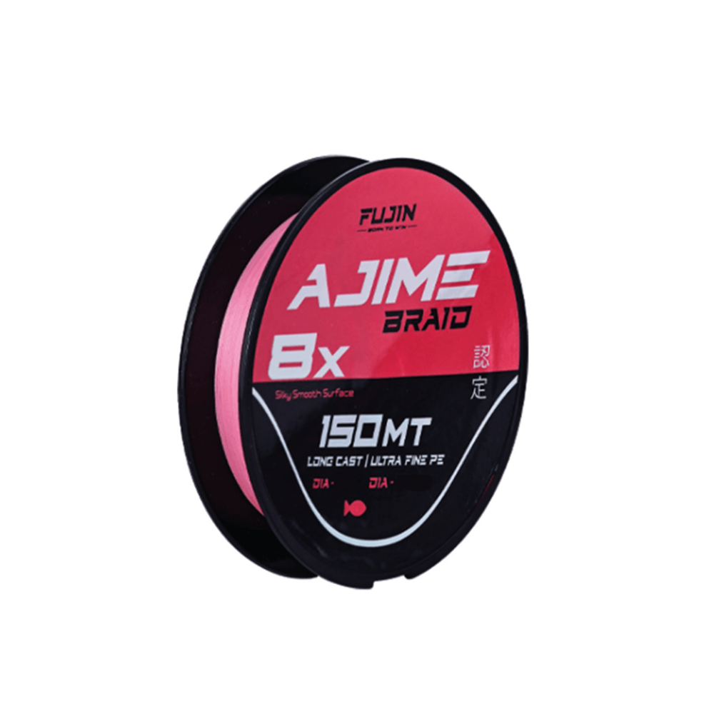 Fujin Ajime Braid 8x 150mt Pink İp - 0.4PE 0.10MM