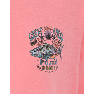 Fujin S26 Hawaii T-Shirt Somon - XL