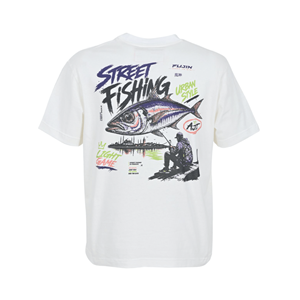 Fujin S26 Street Fishing T-Shirt Ecru - M