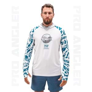 Fujin Pro Angler S24 Buff&Hoodie Lambuka Green - M