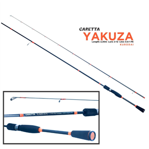 Caretta Yakuza Kurodai 2-12g 2.30m 0.6-1 Pe Olta Kamışı