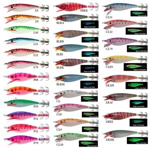 Yozuri Squid Jig Ultra A327 Kalamar Sahte Balığı SS