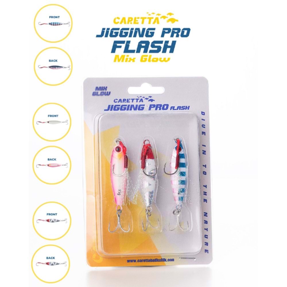 Caretta Jigging Pro Flash 7Gr Jig Yem