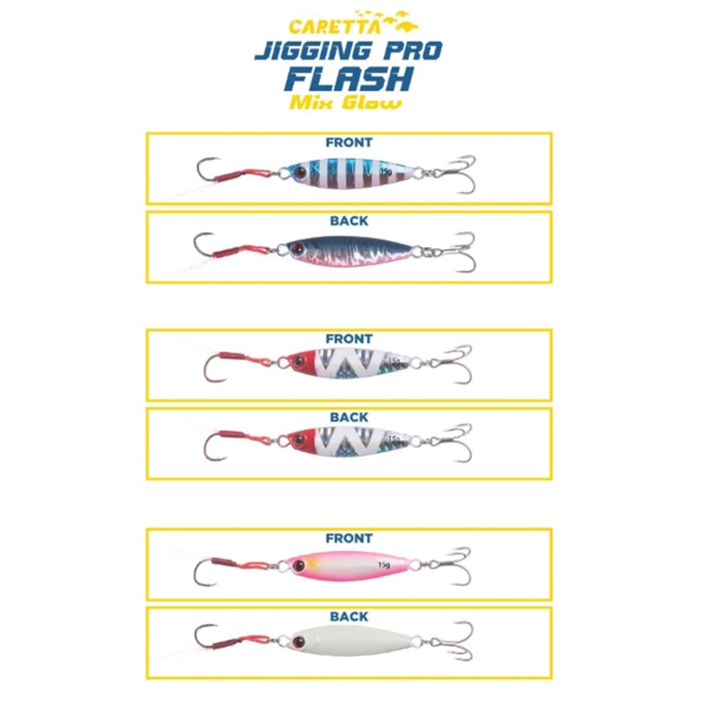Caretta Jigging Pro Flash 7Gr Jig Yem