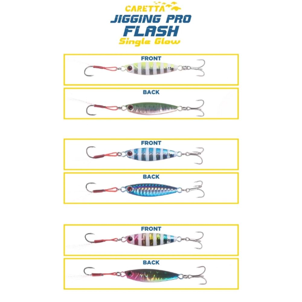 Caretta Jigging Pro Flash 7Gr Jig Yem